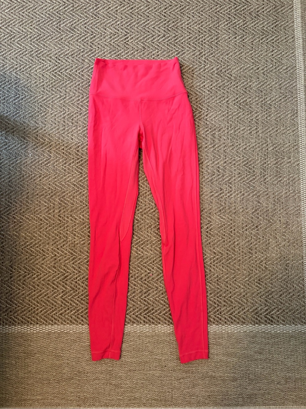 Lululemon High-Waist Pink Leggings